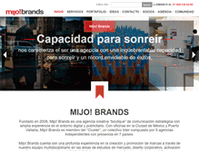 Tablet Screenshot of mijobrands.com